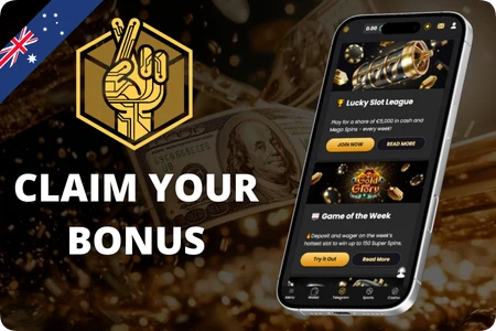 Lucky Block Casino welcome bonus on mobile app